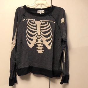 Wildfox Skeleton Sweater